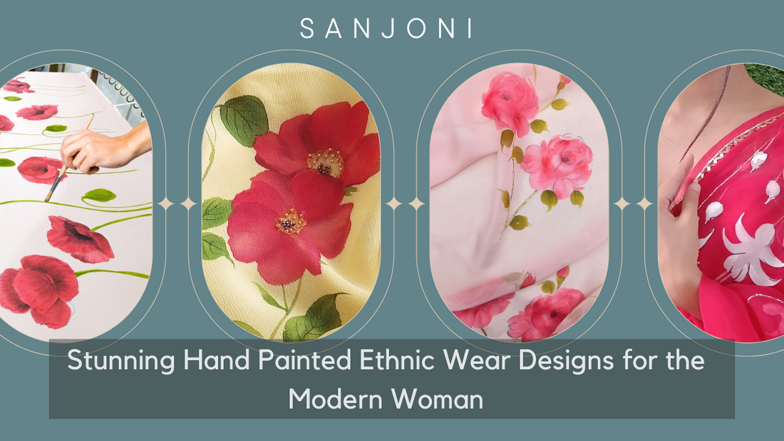 Stunning hand painted ethnic apparel designs for modern women Introduction to hand painted ethnic apparel design