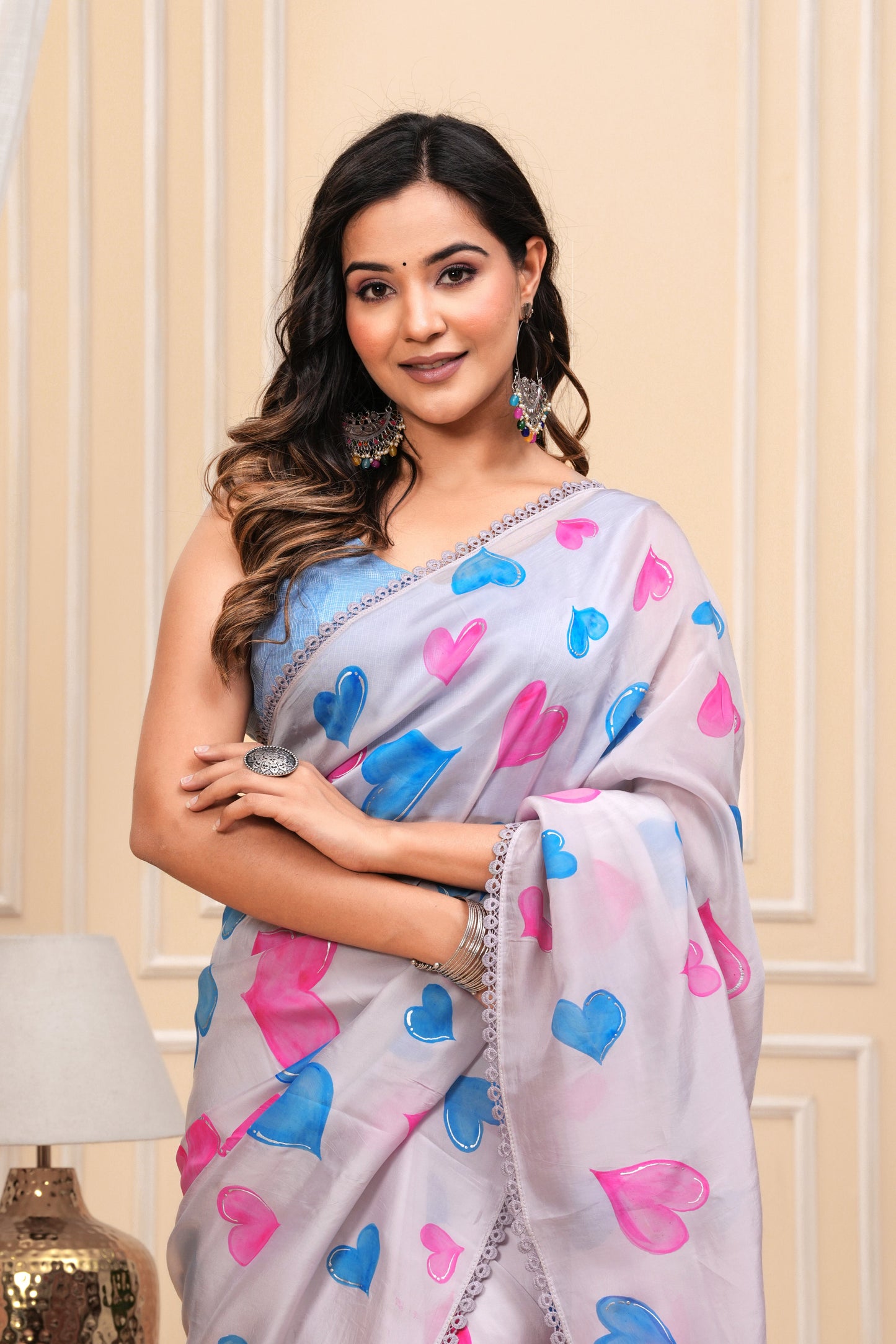 MOONLIT HEARTS SAREE