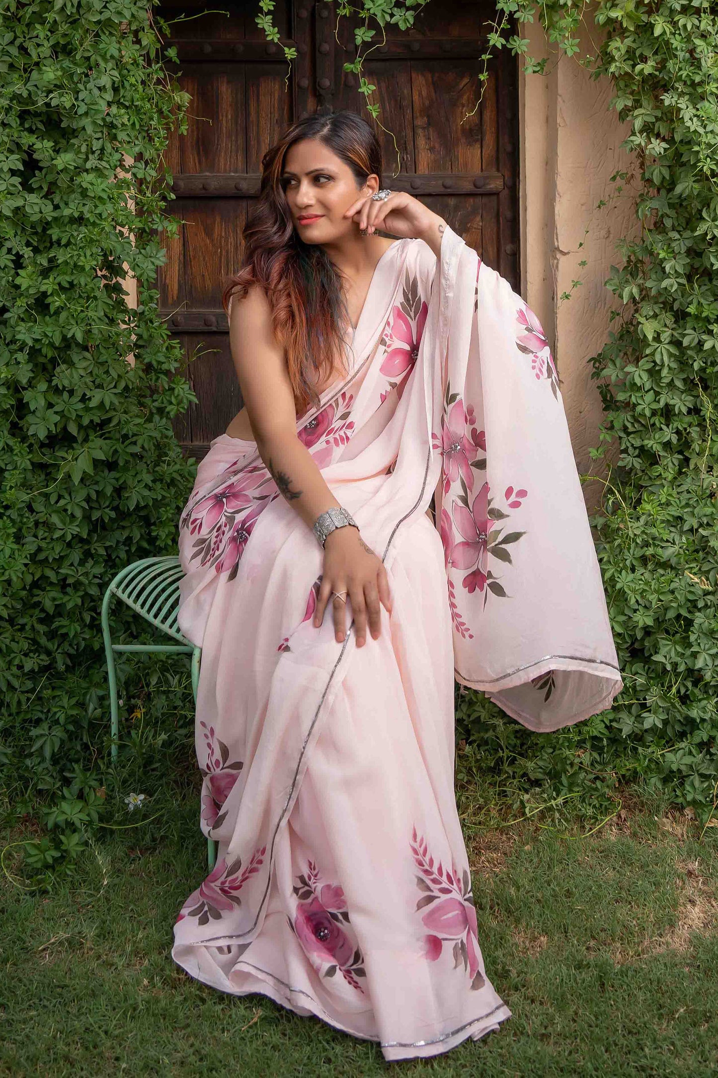 FLOWER BOUQUET SAREE