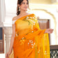 SUNLIT BELL FLOWER SAREE