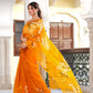 SUNLIT BELL FLOWER SAREE