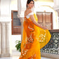 SUNLIT BELL FLOWER SAREE