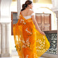 SUNLIT BELL FLOWER SAREE