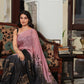 CRANES IN TWILIGHT SAREE