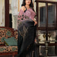 CRANES IN TWILIGHT SAREE