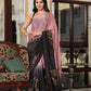 CRANES IN TWILIGHT SAREE