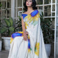 OCENIC SUNBURST CREP SAREE