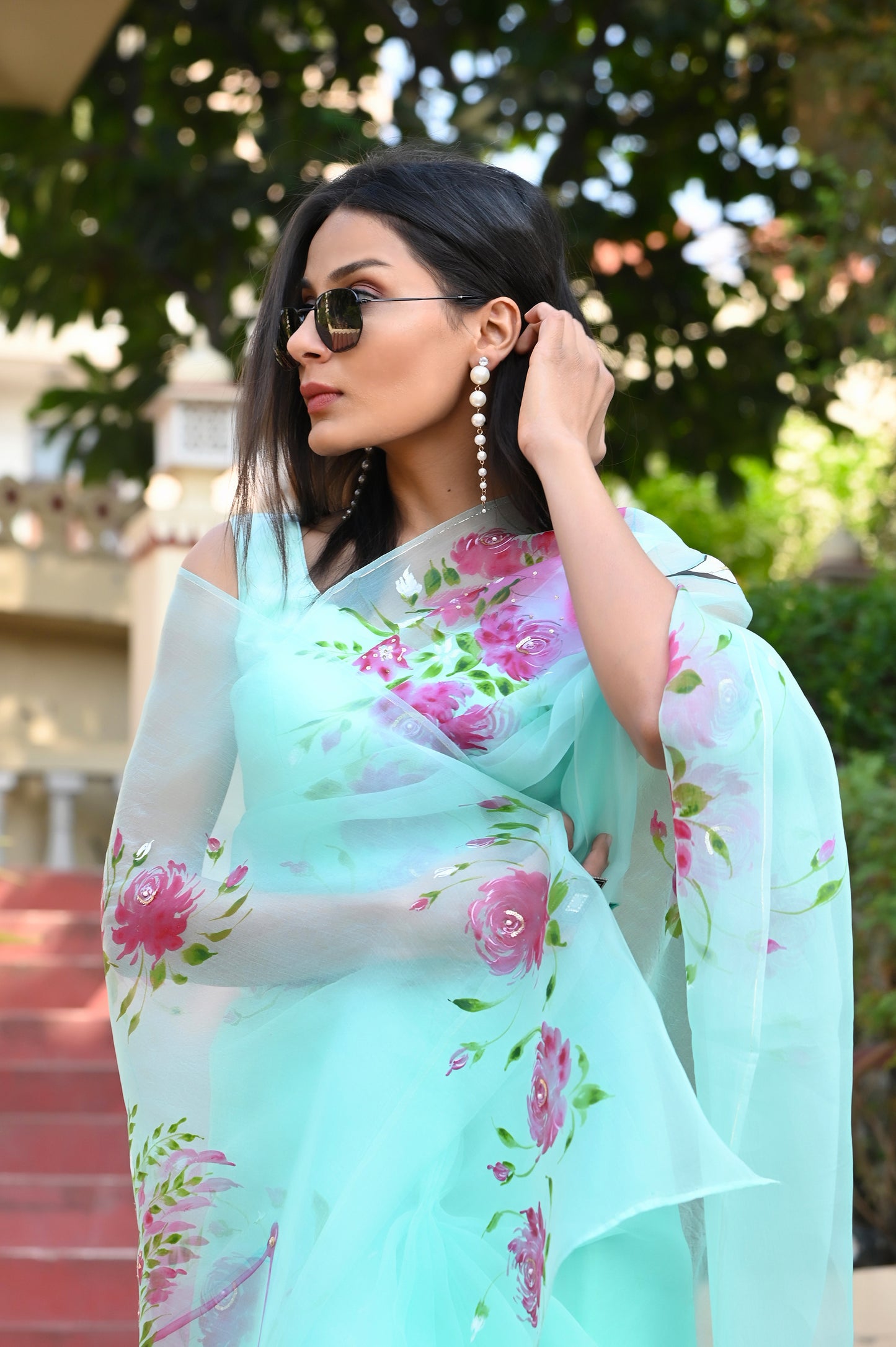 Flamingo Grace Saree