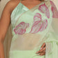 CALLA LILY ORGANZA SAREE