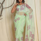 CALLA LILY ORGANZA SAREE