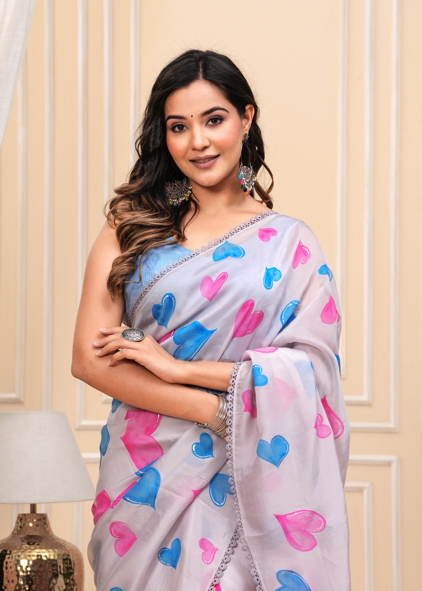 MOONLIT HEARTS SAREE