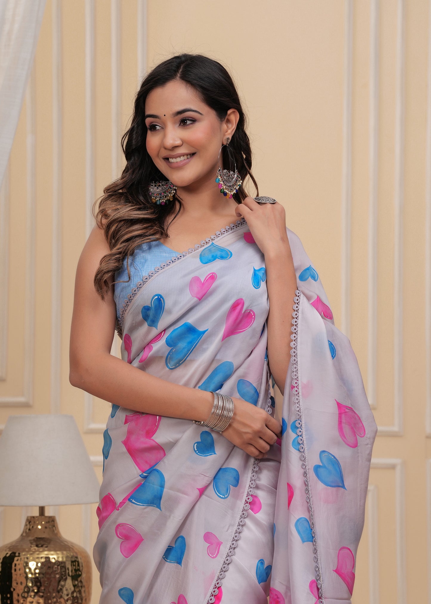 MOONLIT HEARTS SAREE