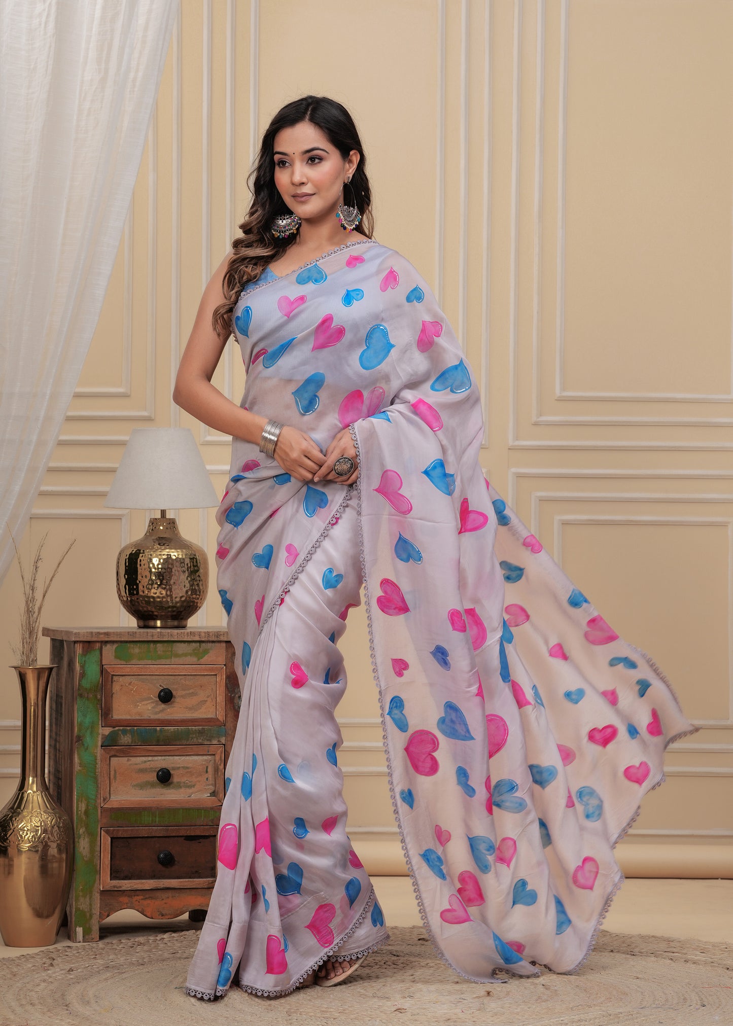 MOONLIT HEARTS SAREE