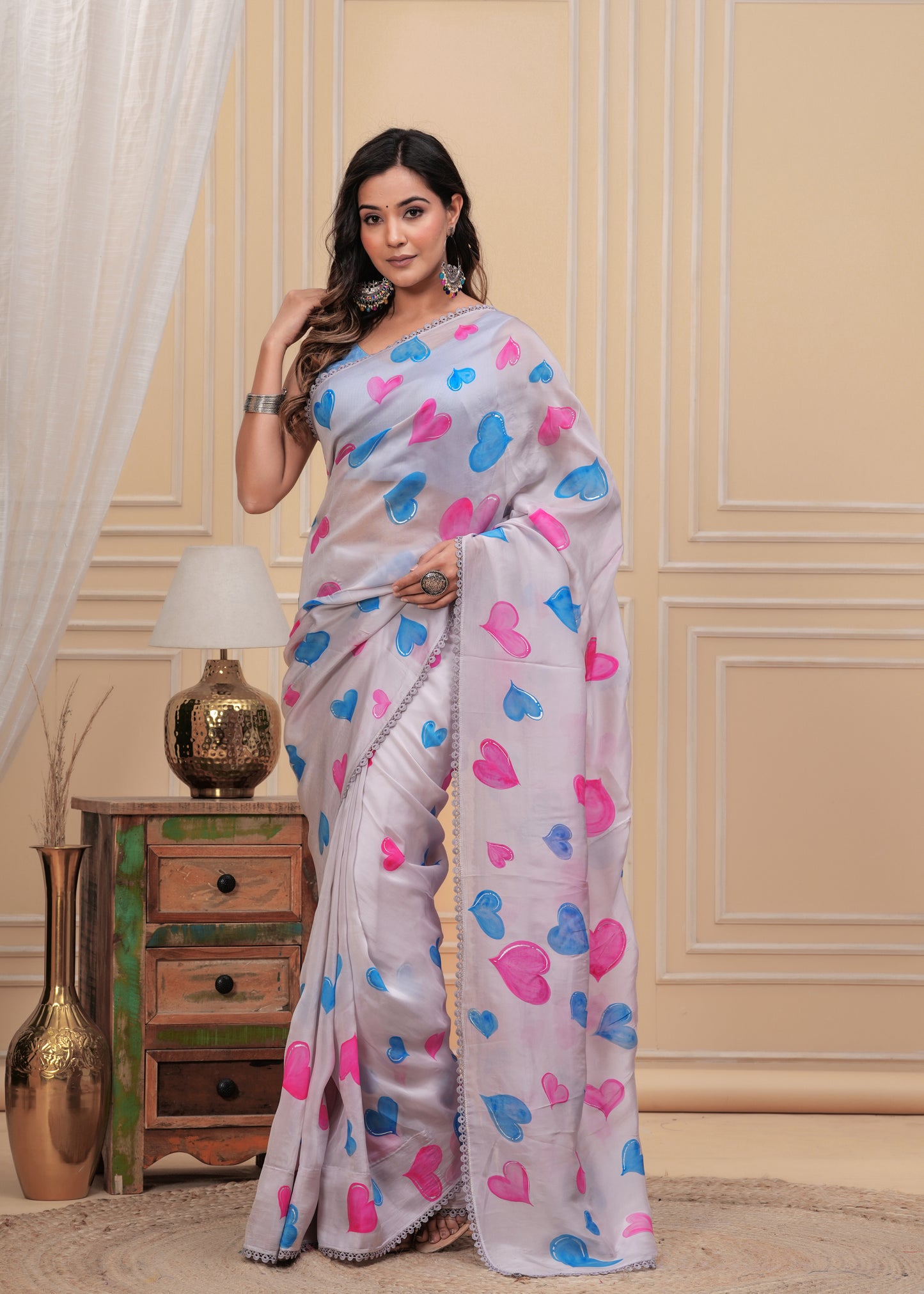 MOONLIT HEARTS SAREE