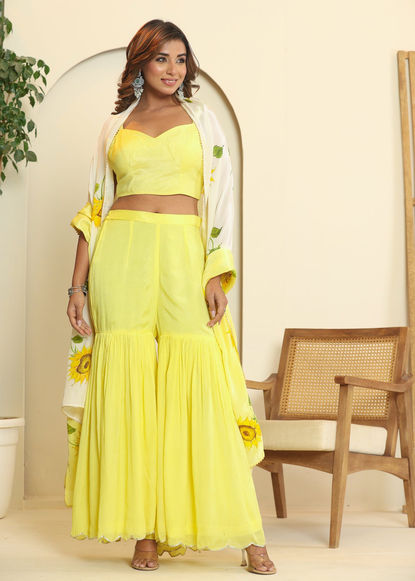 SUNFLOWER LUXE SHARARA