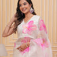 BLOOMING HIBISCUS SAREE