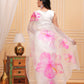 BLOOMING HIBISCUS SAREE