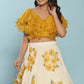 GOLDEN BLOOM LEHENGA