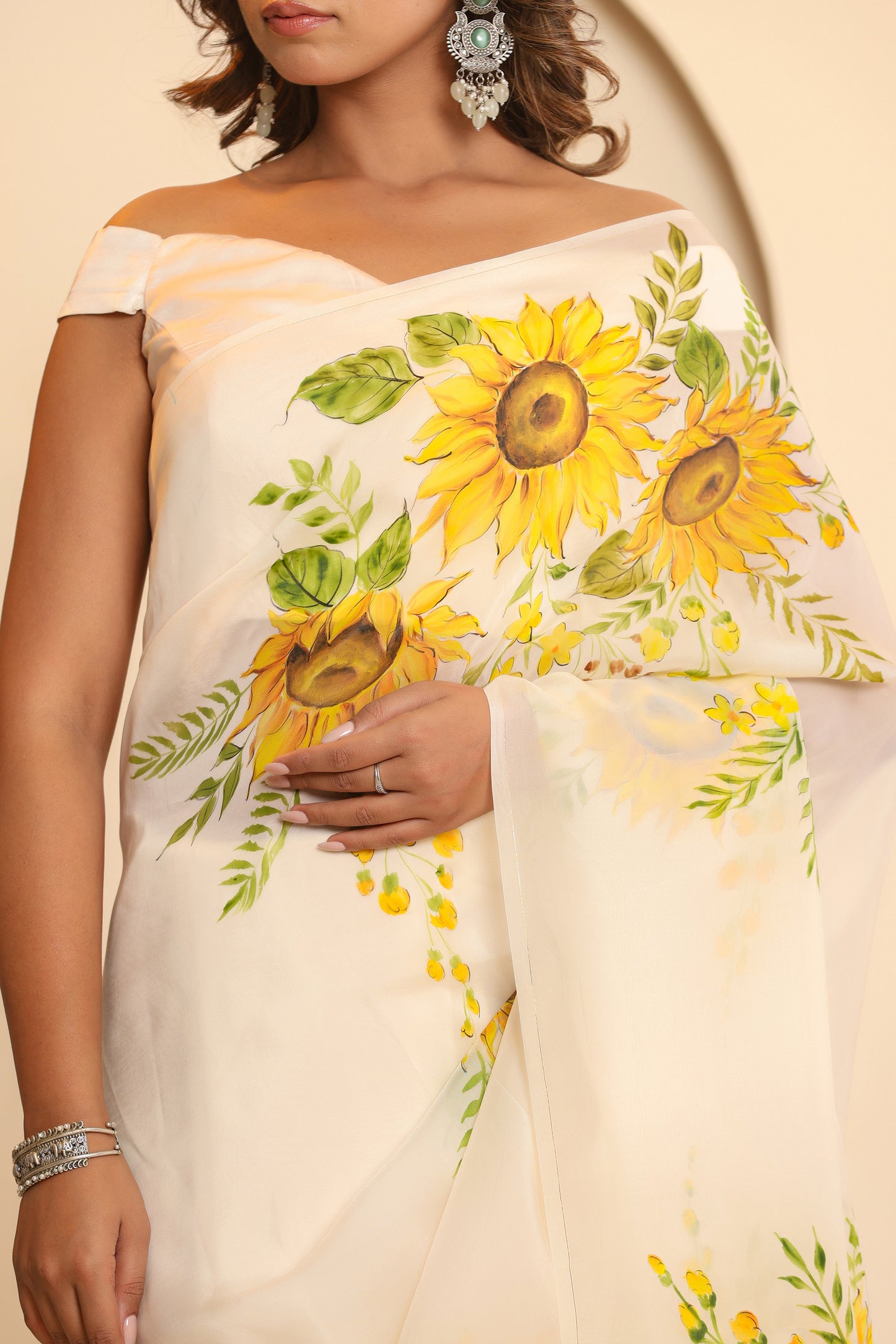 SUN-KISSED ELEGANCE SAREE