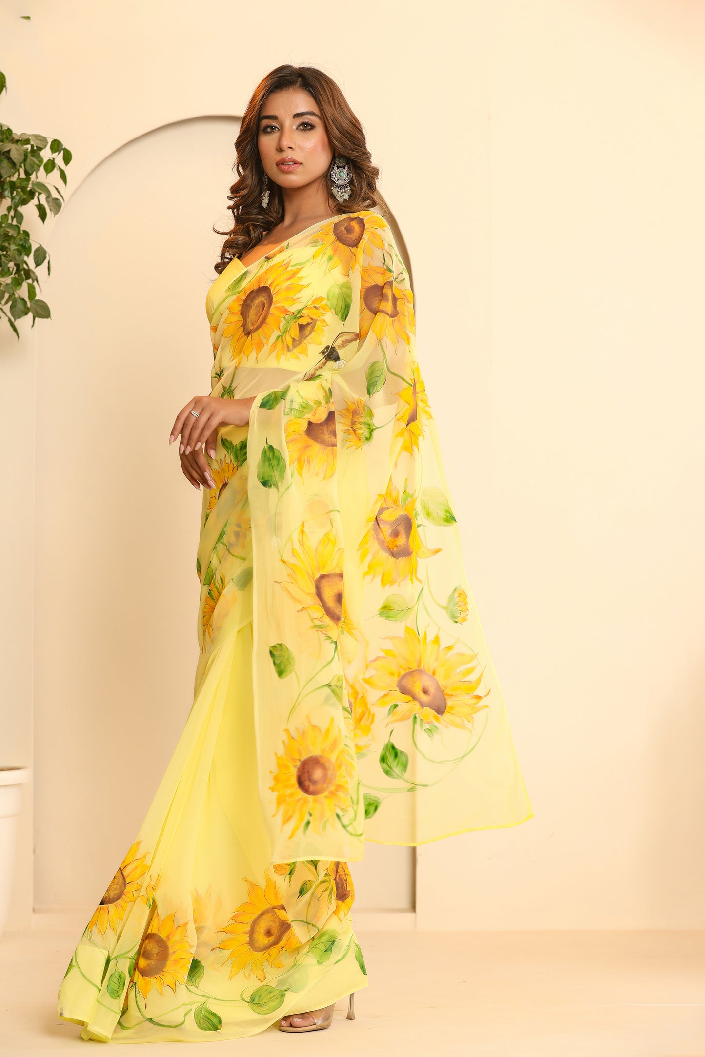 SUNLIT HARMONY SAREE