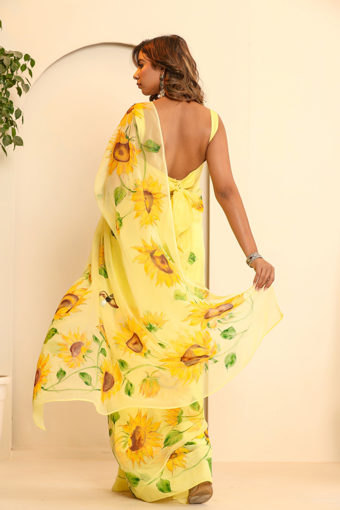 SUNLIT HARMONY SAREE