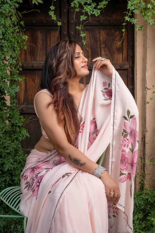 FLOWER BOUQUET SAREE